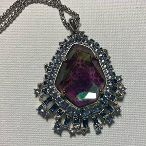 Kendra Scott Dichrotic Statement Necklace